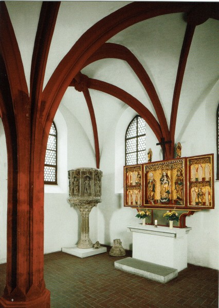 Niedergräfenhainer Altar und Lutherkanzel von 1521